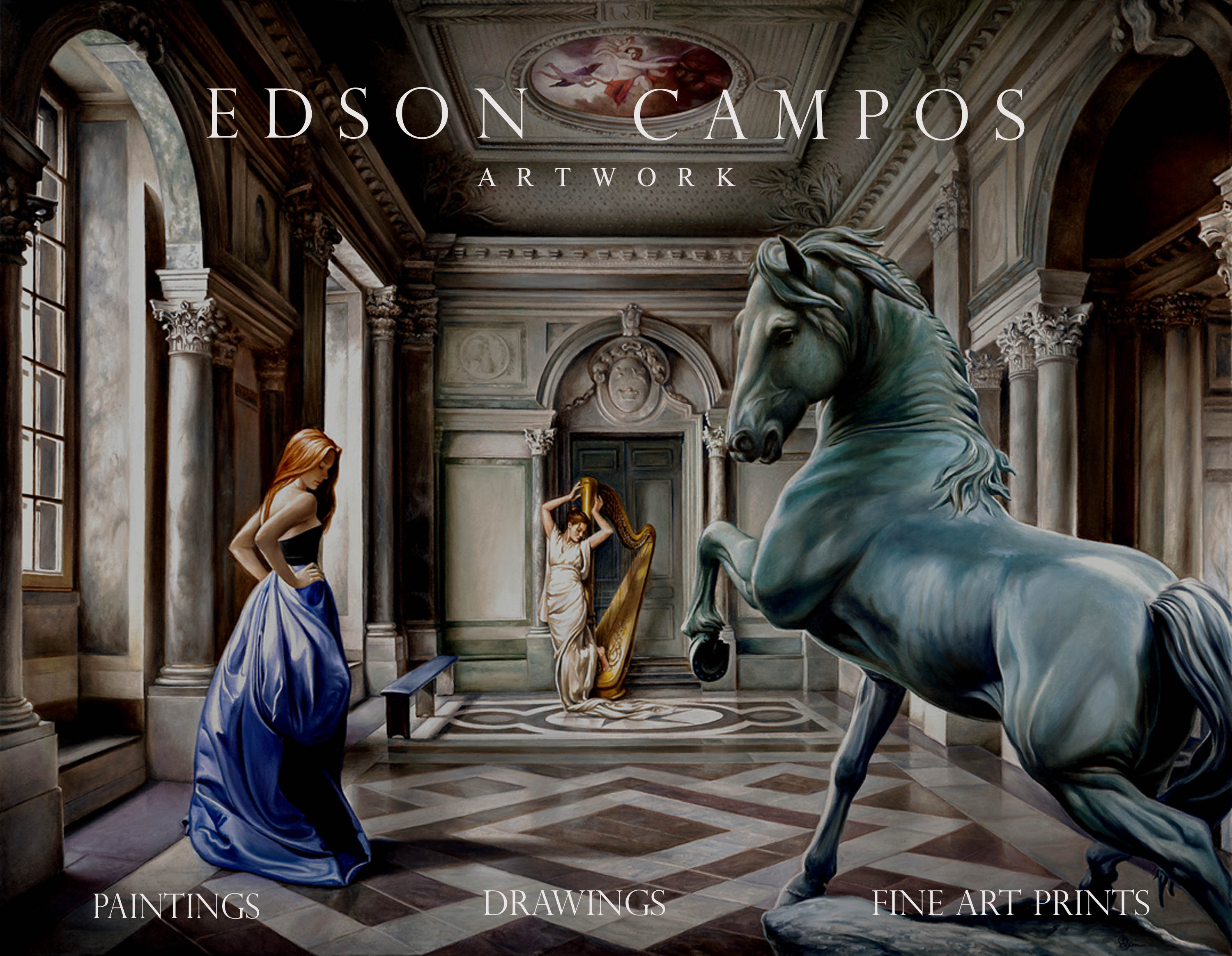 Edson Campos artist welcome to the official website