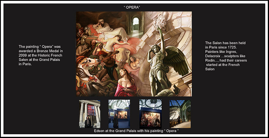 "Opera" -copyright Edson Campos -receives the Bronze Medal